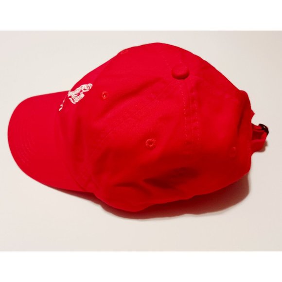 Petal and Peacocks Red Rooster Make It Hot Sriracha Hat OSFM ADJUSTABLE - Picture 4 of 10